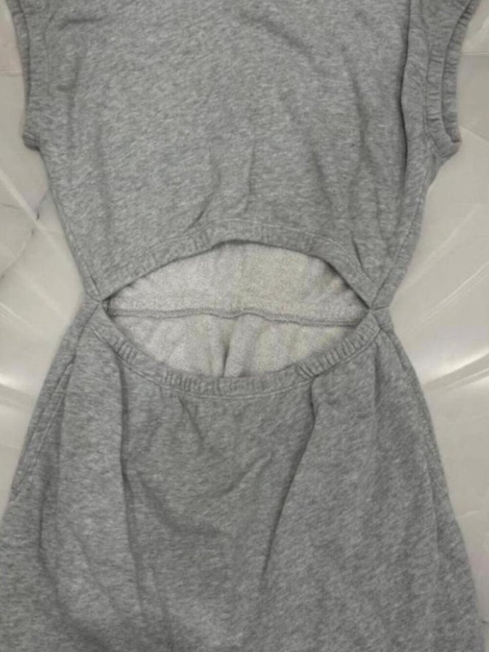 Aerie Offline Gray Cut Out Dress Size XS - Picture 3 of 4